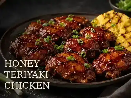 Honey Teriyaki Chicken recipe card